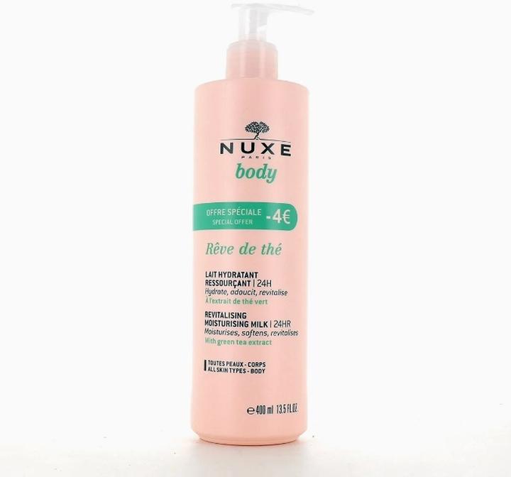 Image du produit Nuxe Body Rêve de Thé Lait hydratant revitalisant 24HR 400ml (Lait pour le corps, 400 ml)