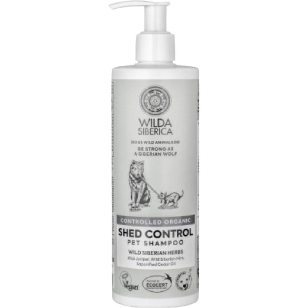 Wilda Siberica shampooing SHED CONTROL, 400 ml (Chat, Chien), Hygiène animale