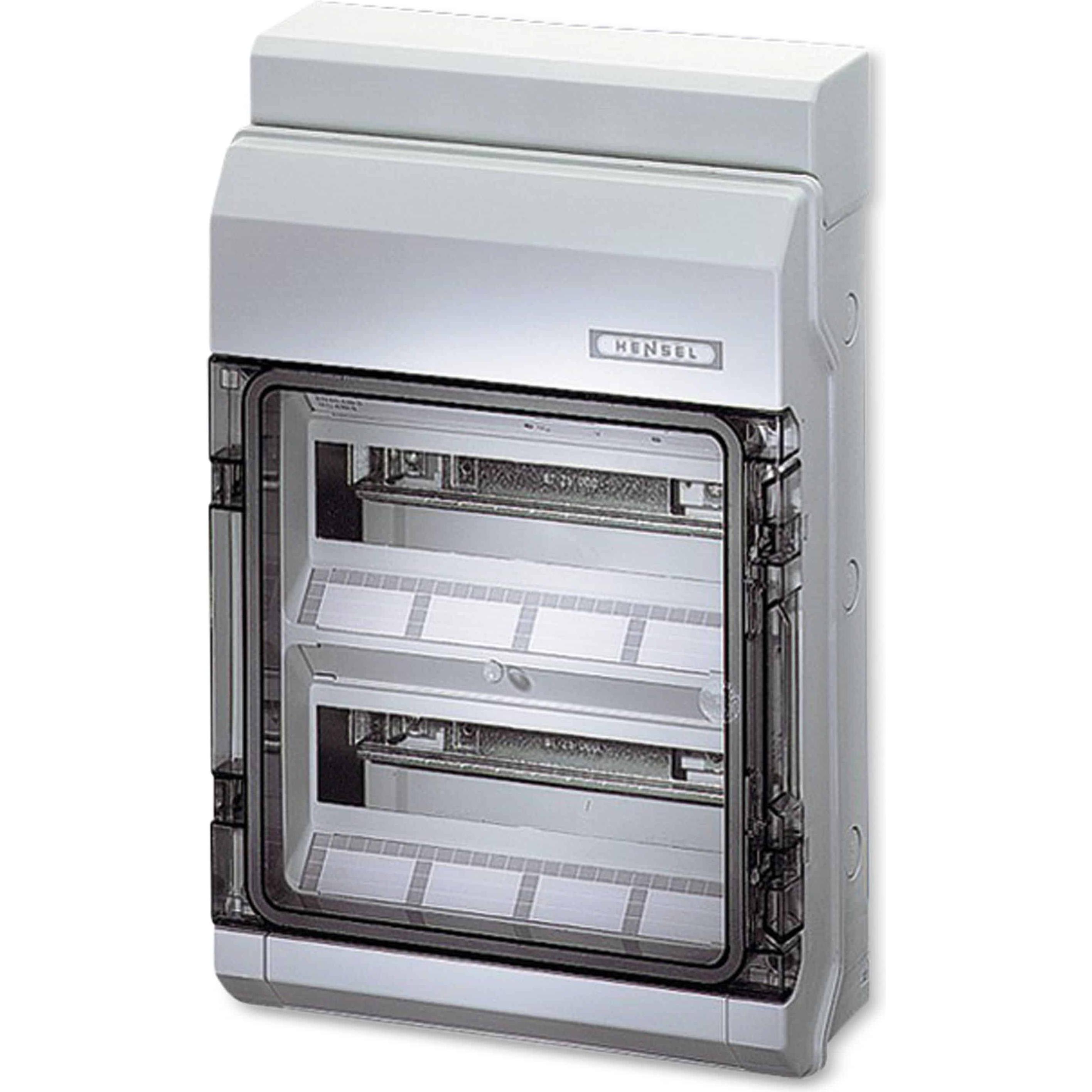 Hensel, Verteilerschrank, KV 90Automatengehäuse 24 Teilungseinheiten