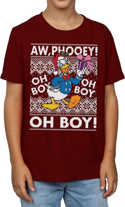 Produktbild Disney Donald Duck Christmas Fair Isle TShirt Jungen (152, 158)