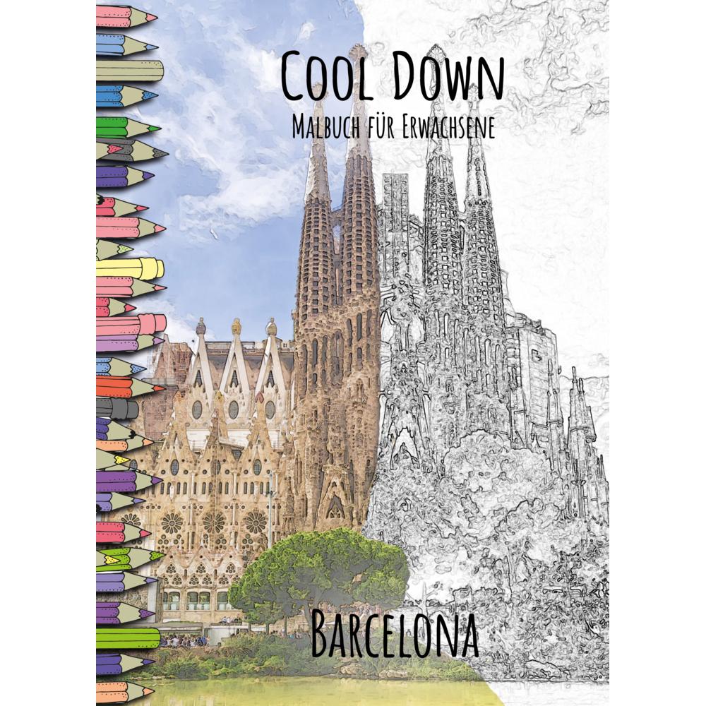 Herpers :Cool Down Malbuch für Erwachs