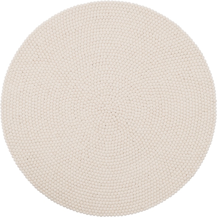 Produktbild Myfelt Linéa Filzkugelteppich (90 x 90 cm)
