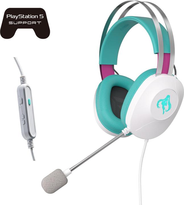 Image du produit ASUS TUF Gaming H1 Gen II Hatsune Miku Edition (Filaire)