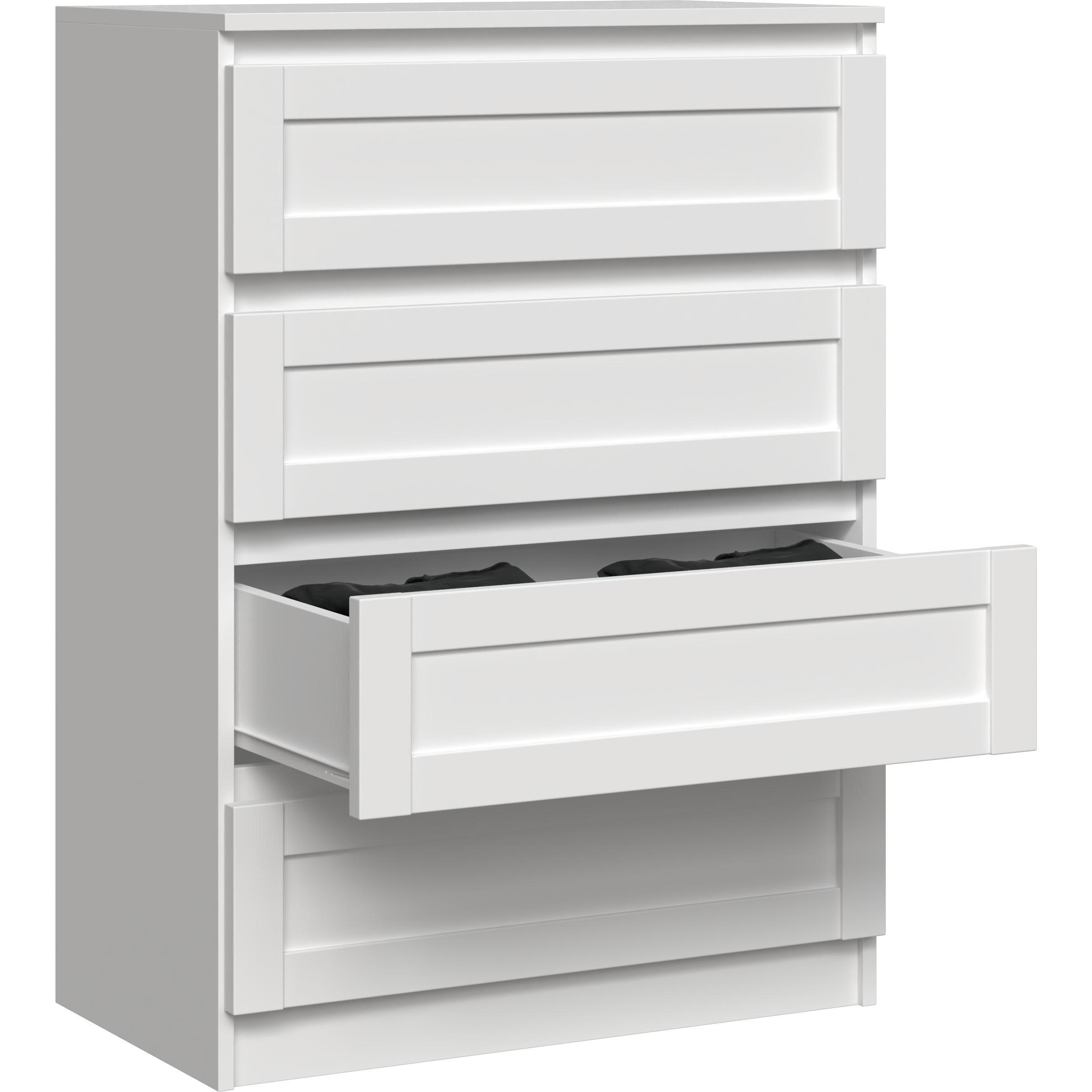 Thumbnail - Topeshop, Kommode + Sideboard, M4 RAM Biel Komplet (70 x 40 x 97 cm)