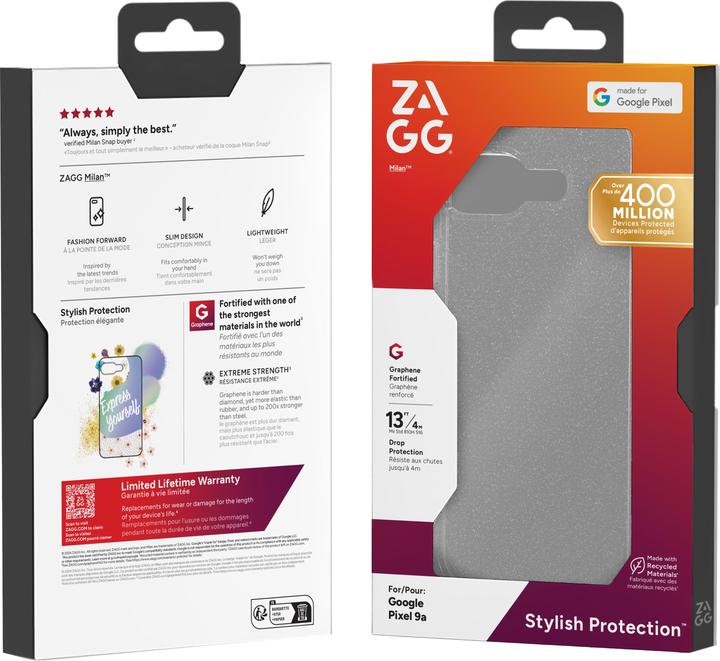 Image du produit Zagg Milan (Google Pixel 9a)