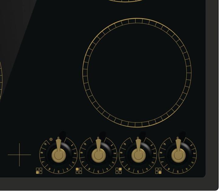 Actual product image Gorenje Glass ceramic hob, EC642CLB (59.50 cm, Glass ceramic hob)