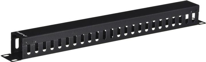 Actual product image Lanberg 19 " cable management panel 1 U type A black