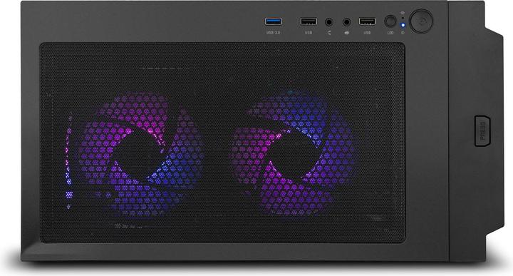 Immagine prodotto Nox Lobster Horus - Midi Tower - PC - Nero - ATX - EATX - micro ATX - Micro-ITX - (ATX, mATX, Micro-ITX)