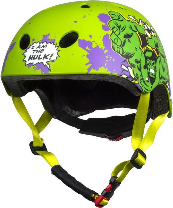 Produktbild Disney fahrradhelm mit einstellrad kindereinstellung v3 hulk 54-58 (54 - 58 cm)