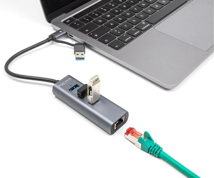 Produktbild Delock 64282 (USB-C, USB-A, 3 Ports)
