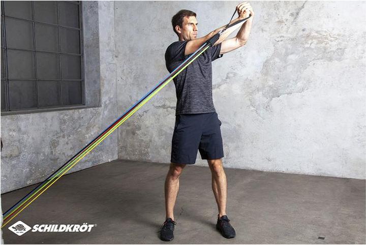 Produktbild Schildkröt Expander Resistance Tube (1.20 m, Stark, Mittel, Extra Leicht, Leicht)