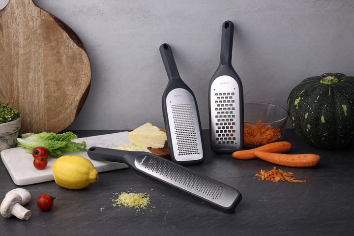 Produktbild Zyliss Raspelreibe Edelstahl Weizenstroh Kunststoff