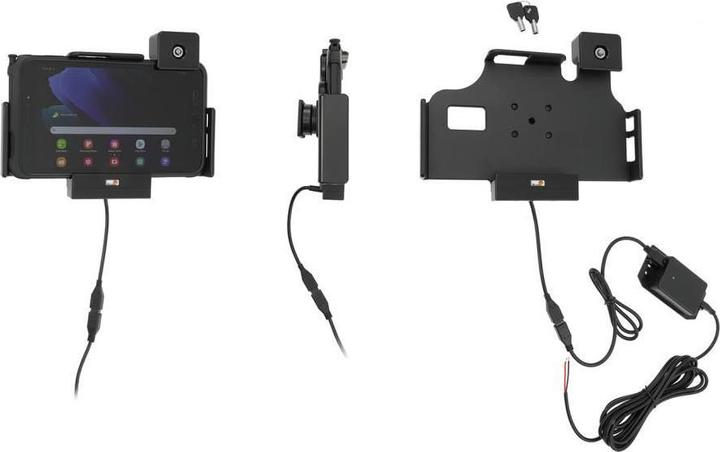 Produktbild Brodit Halter aktiv Samsung Galaxy Tab Active 2 3 Molex Pogo-Pin