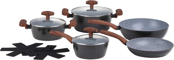 Produktbild Michelino Kochtopfset 10-teilig (Pfannenset + Topfset, Aluminium)