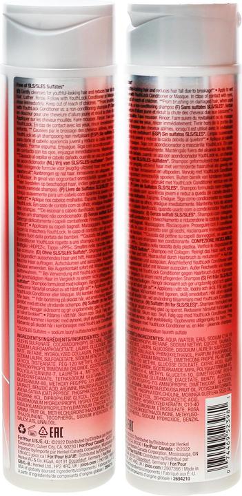 Produktbild Joico YouthLock Shampoo 300 ml (Flüssiges Shampoo, 300 ml)
