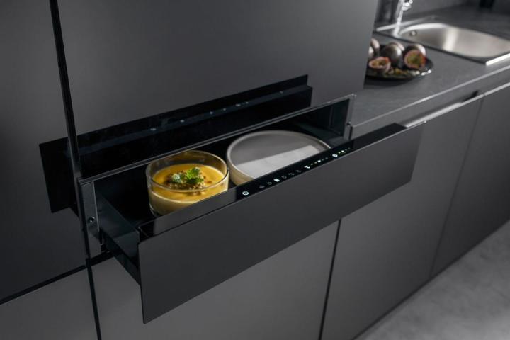 Actual product image Hisense Wärmeschublade BlackGlass HI6-HI8 WDH 14BG Glasfront schwarz
