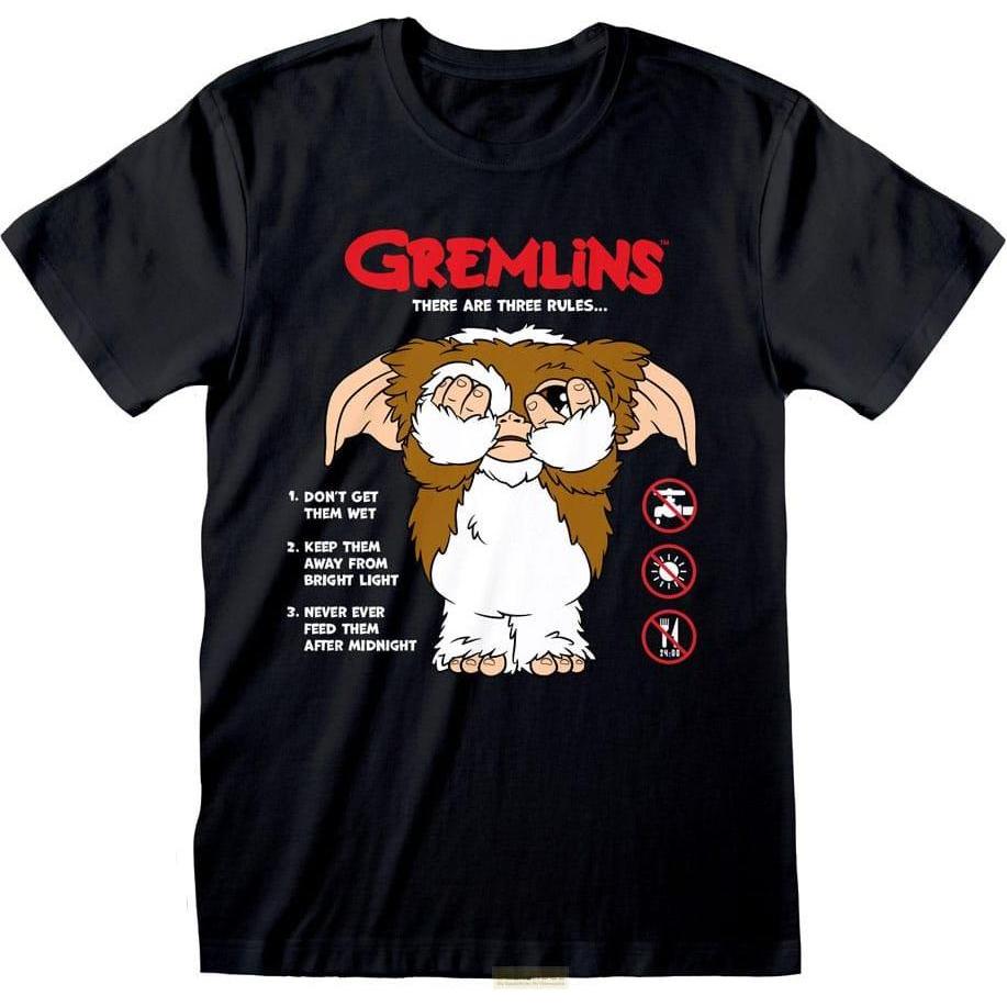 Heroes Inc, Shirt, Gremlins T-Shirt The Rules Grösse M, (M)