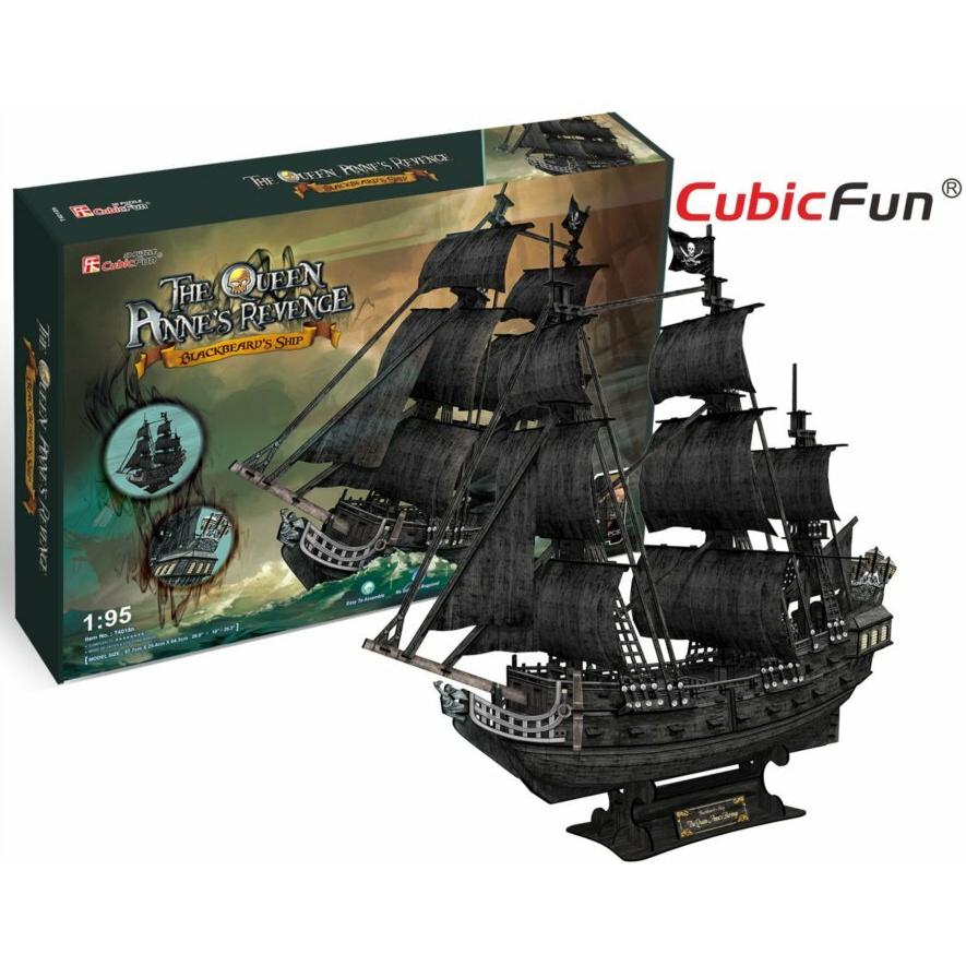 Thumbnail - Cubicfun 3D Puzzlespiel Eine grosse Reihe von Pirate Okret (308 Teile)