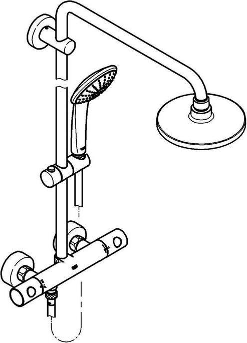 Produktbild Grohe Euphoria System 180 Duschsystem