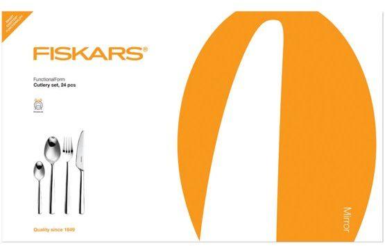Produktbild Fiskars FF Serving tool set glossy 24 pcs. (1002949) (24 Stk., Besteck Set)