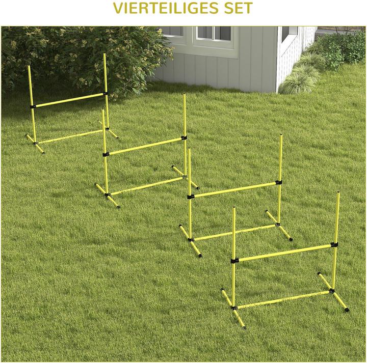 Actual product image PawHut Agility-Ausrüstung Kunststoff Gelb (Agility)