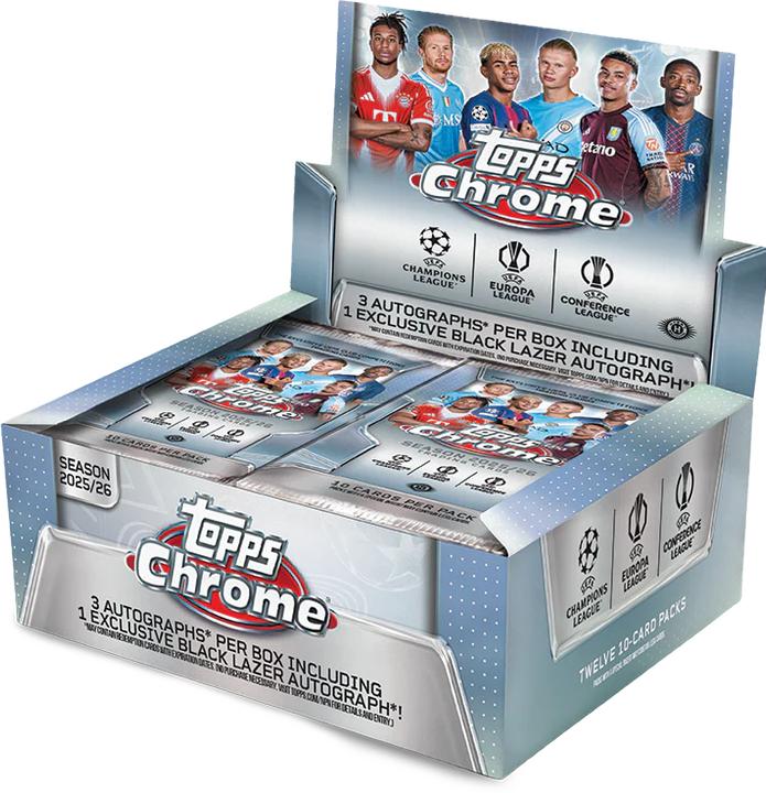 Produktbild Topps UCC Chrome 2025-26 - Jumbo Box (Englisch)