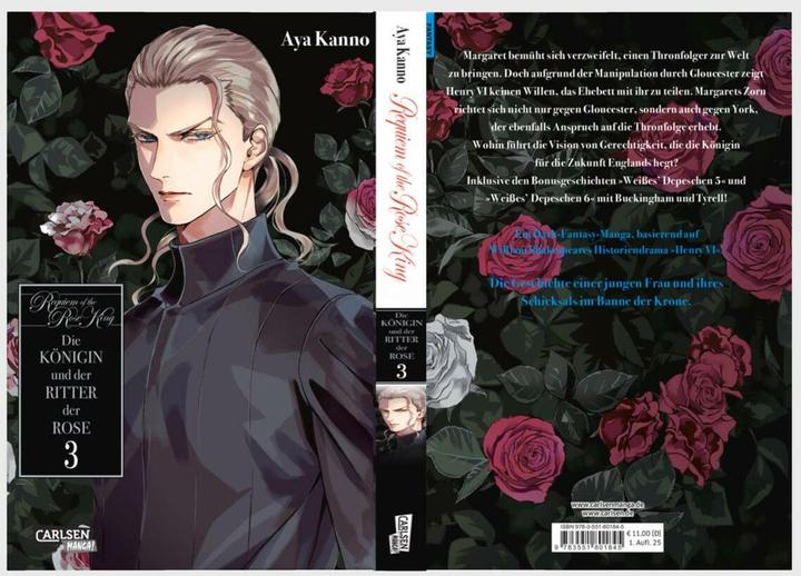 Actual product image Requiem of the Rose King: The Queen and the Knight of the Rose 3 (German, Alexandra Klepper, Aya Kanno, 2025)