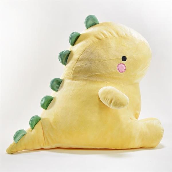 Actual product image Kögler Super soft plush dino, yellow, 40x34x34 cm (40 cm)