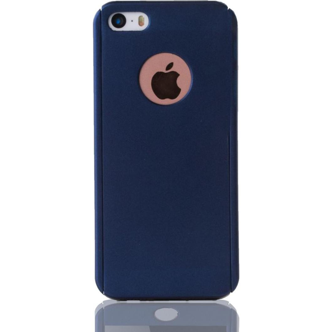 Thumbnail - König Design Schutz Handy Hülle für Apple iPhone 5 / 5s / SE Case Cover Displayschutz Blau (Apple iPhone 5), Smartphone ...