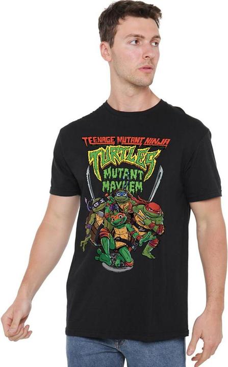Image du produit Teenage Mutant NT - T-shirt motif/style Groupe MUTANT MAYHEM - Adulte (XL)
