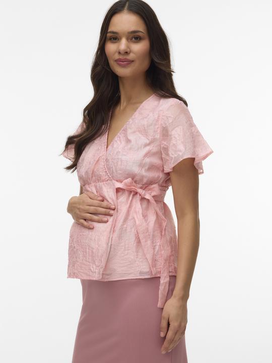 Immagine prodotto Mamalicious Normal geschnitten V-Ausschnitt Top Bluse