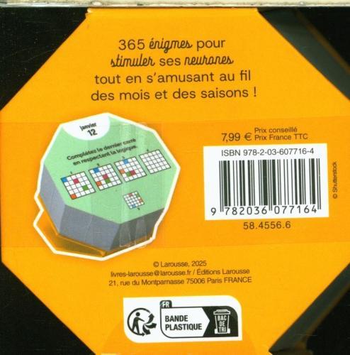 Image du produit Larousse pratique Une année de casse-tête et énigmes