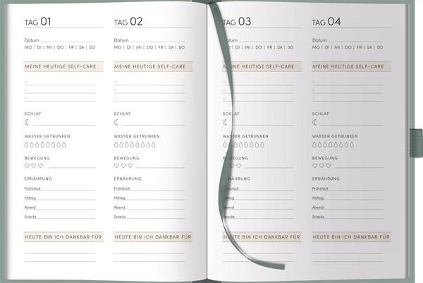 Produktbild Self-care Tagebuch Salbei (A5)