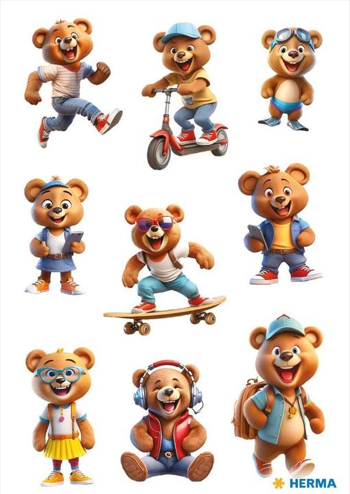Immagine prodotto HERMA Orso adesivo