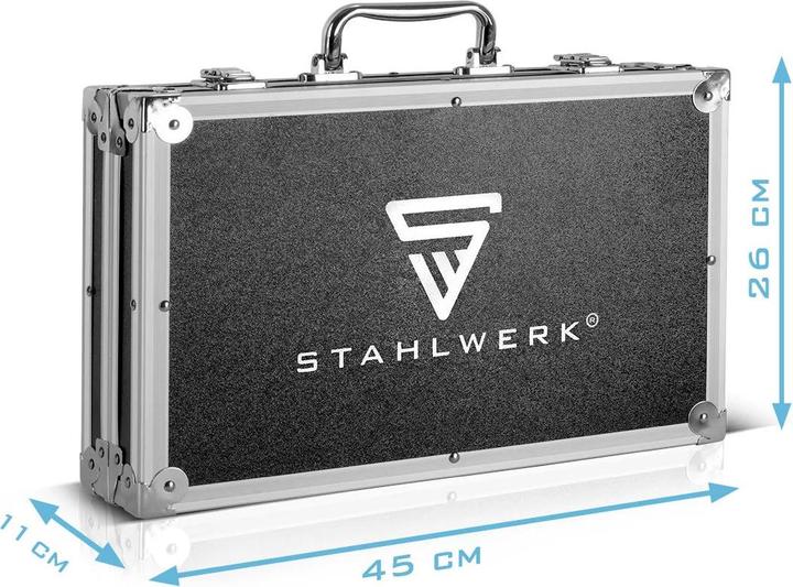 Actual product image Stahlwerk Bearing puller 5-piece set with slide hammer, professional disassembly