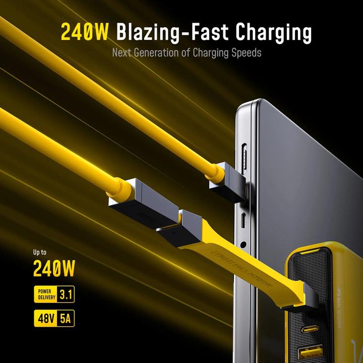 Actual product image Aohi The Future Racing 4-in-1 USB4 Set - Kabel (1 m, USB 4.0, 240 W)