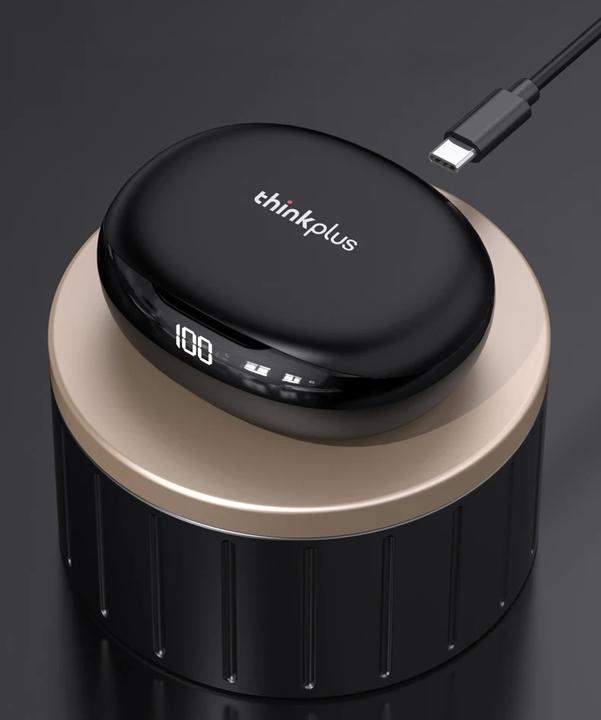 Image du produit Lenovo Écouteurs intra-auriculaires sans fil Thinkplus LivePods T50 Noir