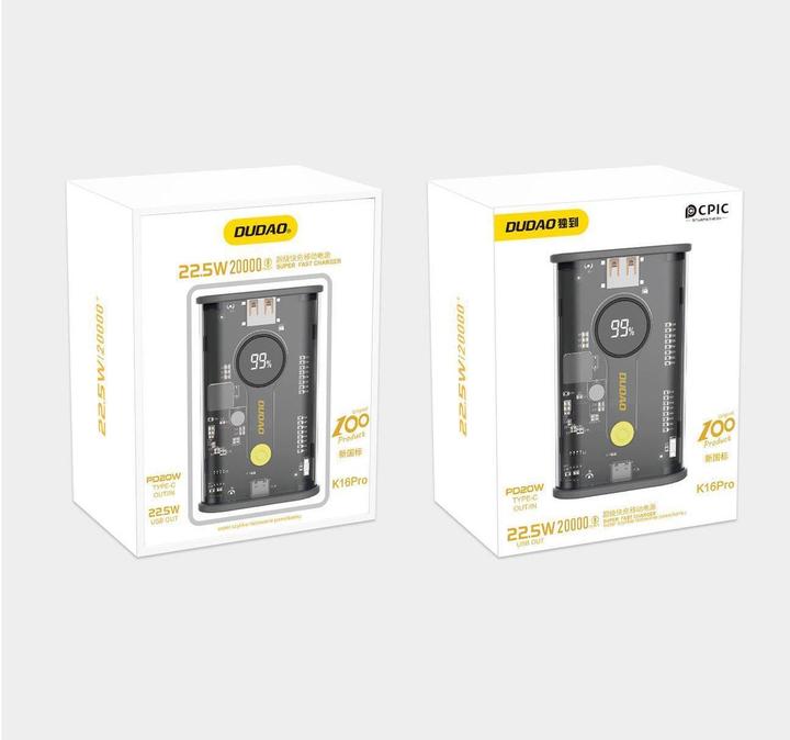 Produktbild Dudao K16Pro (20000 mAh, 22.50 W, 74 Wh)