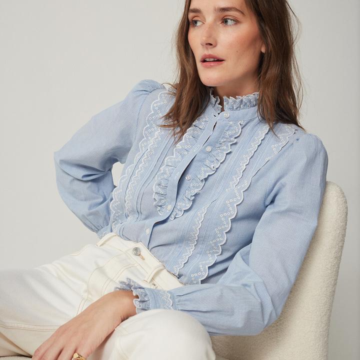 Actual product image La Redoute Collections Eugénie blouse (40)