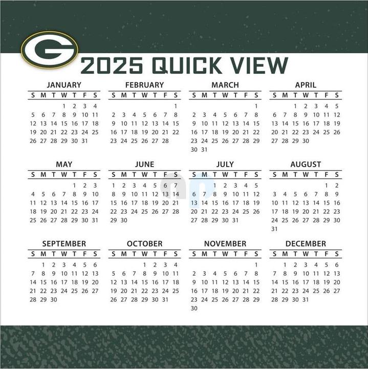 Nährwerte und Zutaten NFL - Green Bay Packers - Boxkalender 2025