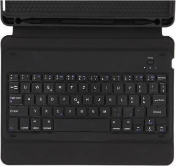 Actual product image LMP Keyboard ProtectCase for iPad 9.7" (2017/18), sleep&wake, pencil holder - UK layout - black (DE, iPad 9.7)
