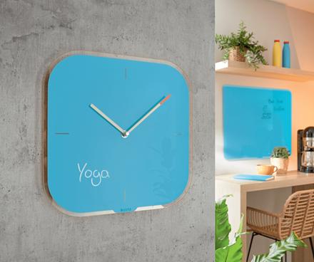 Image du produit Leitz Horloge murale Cosy bleue