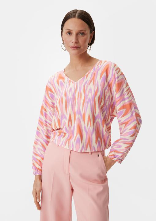Image du produit Comma Bluse Bluse mit All-over-Print (44)