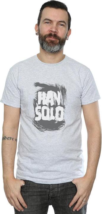 Image du produit Star Wars - T-shirt HAN SOLO TEXT - Homme (L)