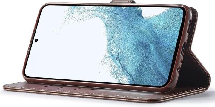 Produktbild LC.Imeeke Galaxy A35 - Leder Etui Hülle dunkelbraun (Samsung Galaxy A35)