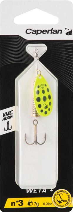 Immagine prodotto Caperlan Spinner per la pesca a spinning