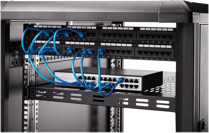 Actual product image StarTech 1U adjustable heavy duty shelf for server rack/cabinet up to 113 Kg - Shelf server rack/cabinet...