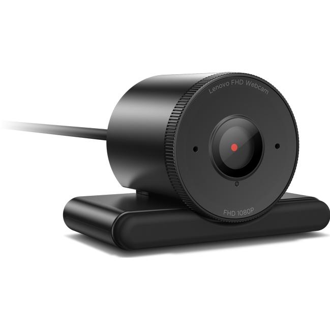 Lenovo FHD Webcam (2 Mpx), Webcam, Schwarz