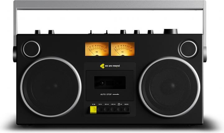 Actual product image we are rewind Curtis: Portable speaker with cassette player