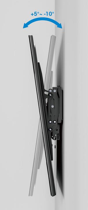 Produktbild Manhattan Anti-Diebstahl TV-Wandhalterung, neigbar und ausziehbar (Wand, 90", 75 kg)